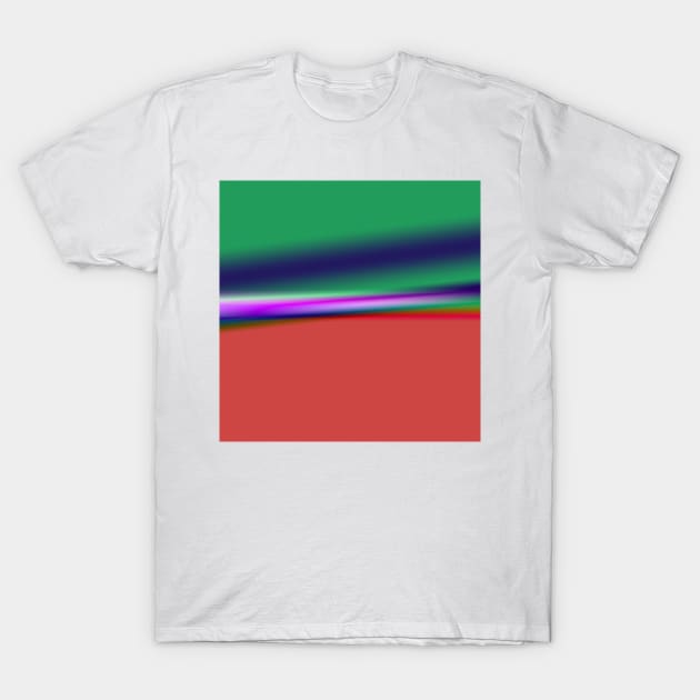 red blue green texture art T-Shirt by Artistic_st